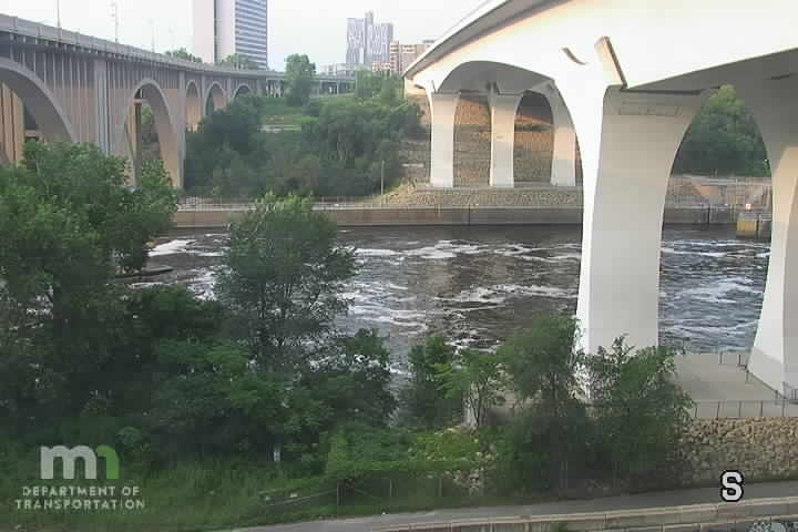 Saint Anthony Falls Bridge webcam