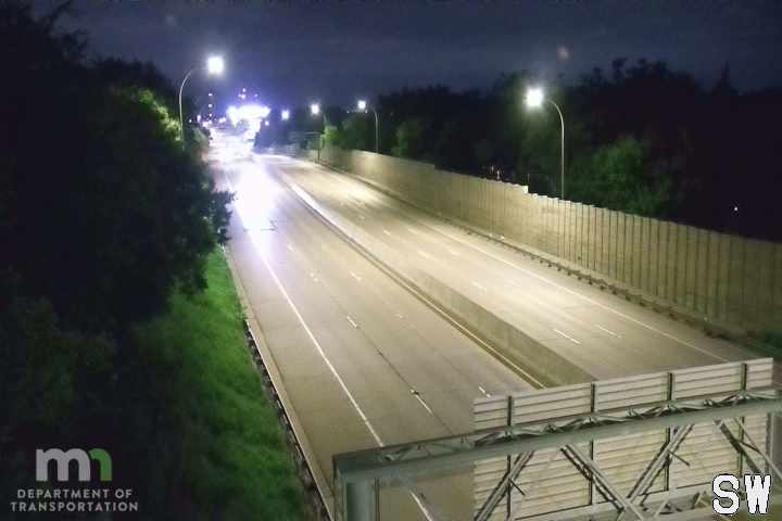 T.H.100 NB N of 50th St