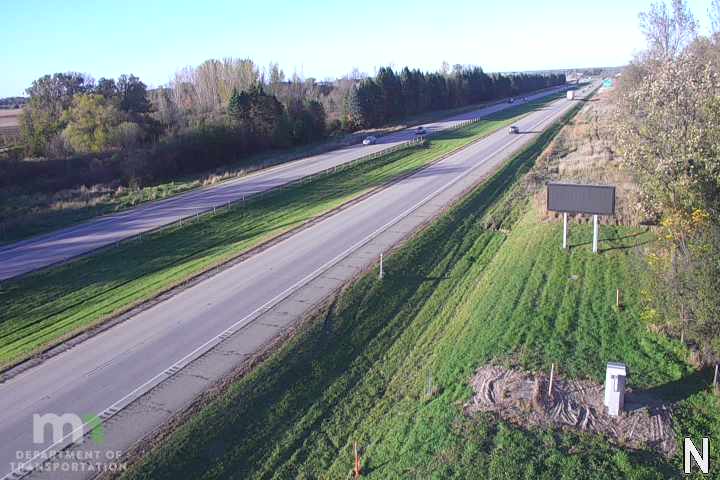 I-35 NB S of T.H.30 (Freeborn/Steele Co Line)