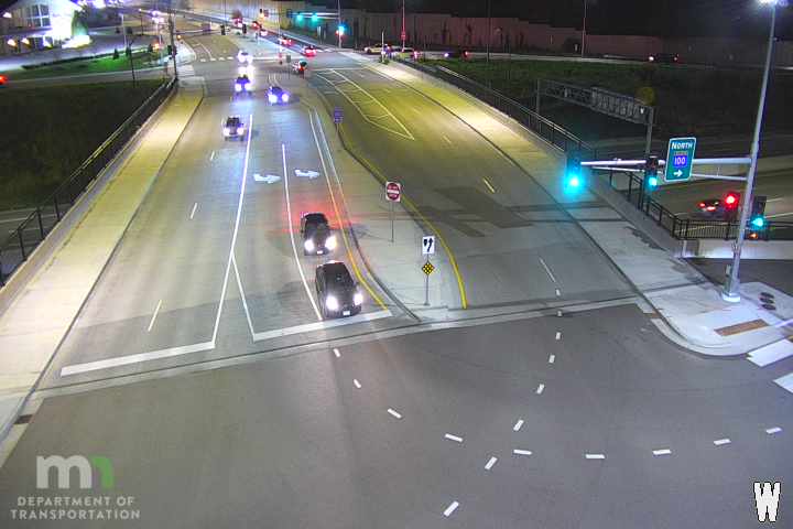 T.H.100 NB @ Vernon Ave (E ramp)