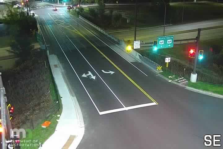 U.S.169 SB @ Cedar Lake Rd WB (West Intersection)