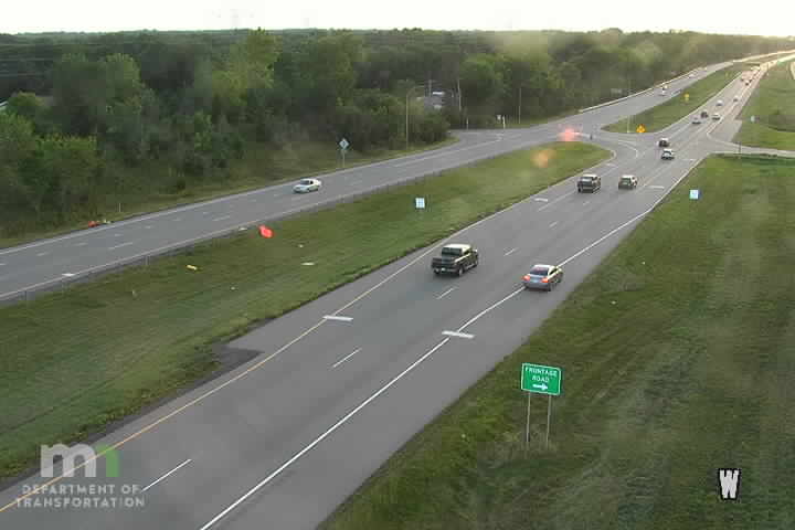 T.H.36 WB E of Demontreville Tr