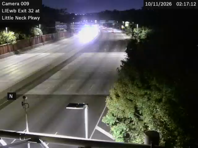 I-495 & Little Neck Pkwy traffic camera, Queens, New York
