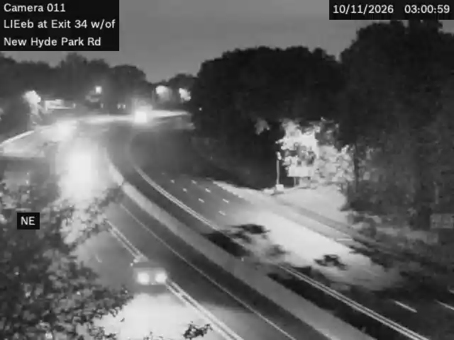 I-495 & West of New Hyde Park Rd traffic camera, North Hills