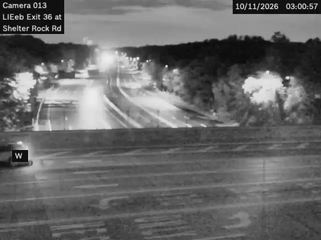 I-495 & Shelter Rock Rd traffic camera, North Hills
