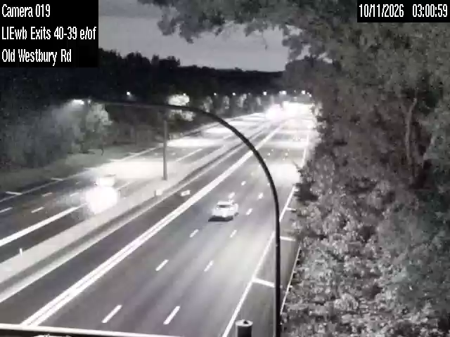I-495 & between Exits 40 and 39 traffic camera, Old Westbury