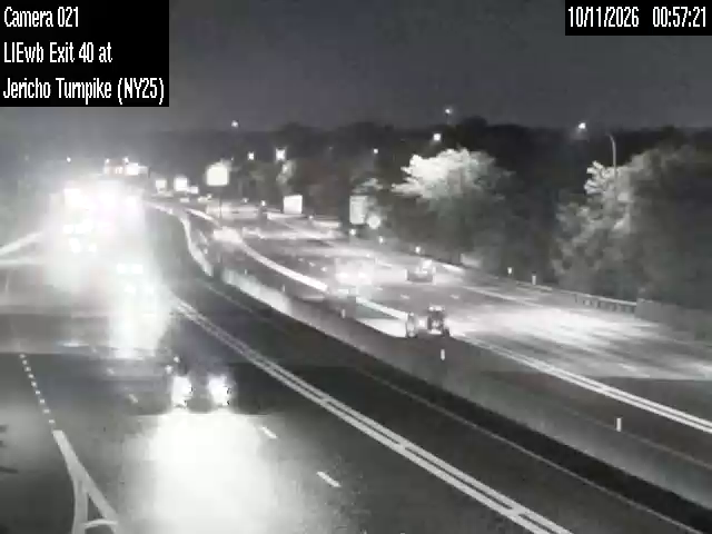 I-495 & Jericho Tpke traffic camera, Jericho, New York