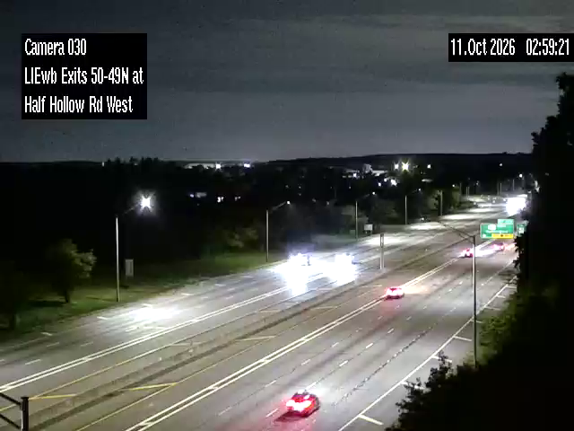 I-495 & Half Hollow Hills Road West traffic camera, Melville