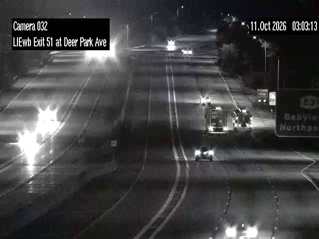 I-495 & Deer Park Ave traffic camera, Dix Hills