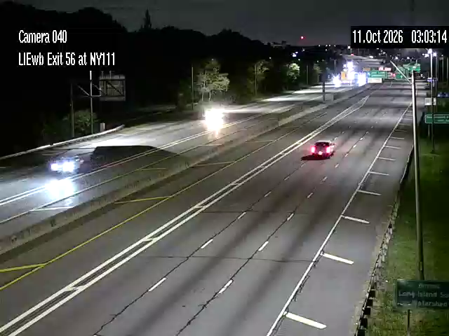 I-495 & Lincoln Blvd traffic camera, Hauppauge