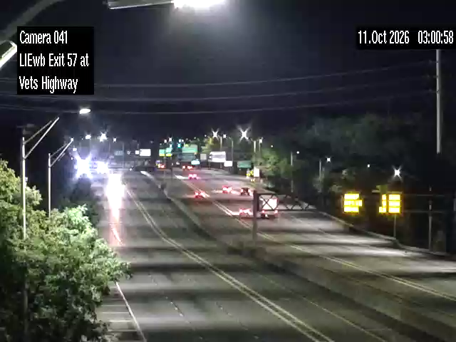 I-495 & Veterans Memorial Hwy(Exit 57) traffic camera, Islandia