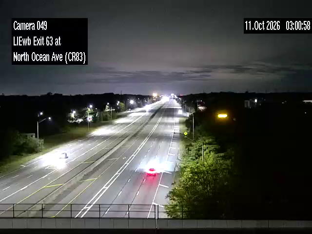 I-495 & North Ocean Ave (Exit 63) traffic camera, Medford