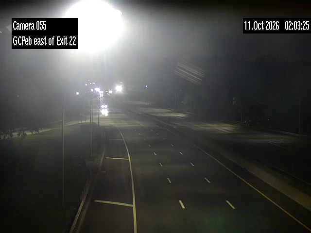Grand Central Pkwy & Exit to CVE (I-295) NB traffic camera, Queens, New York