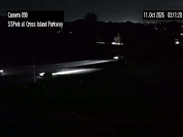 Southern State Pkwy & the Cross Island Pkwy traffic camera, North Valley Stream, New York