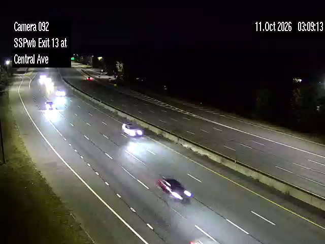 Southern State Pkwy & Exit 13 - Central Ave. traffic camera, North Valley Stream, New York