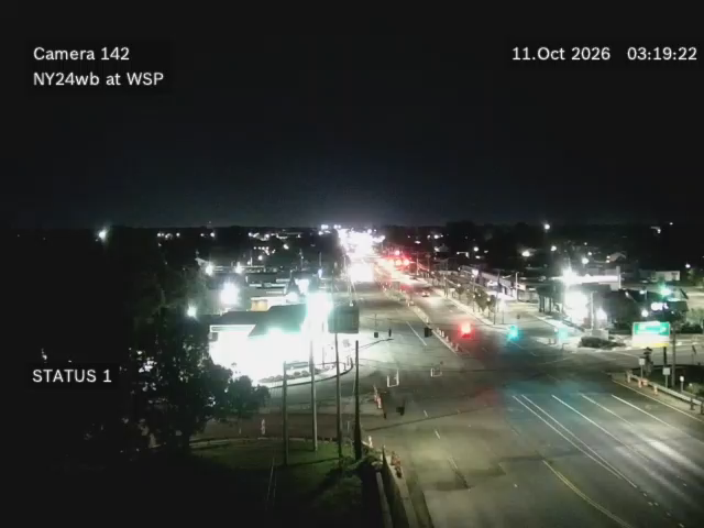NY-24 & WSP traffic camera, East Meadow, New York