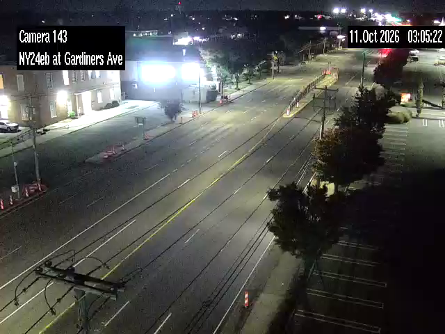 NY-24 & Gardniers Ave traffic camera, Levittown, New York