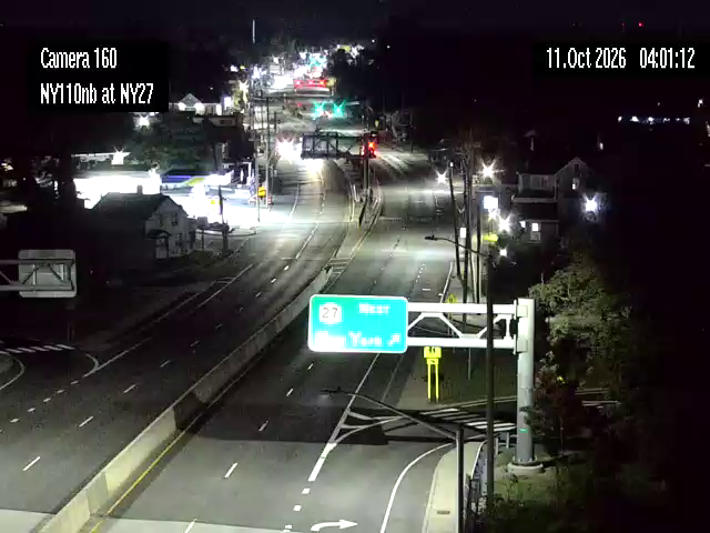 NY-110 & NY 27 traffic camera, Amityville, New York