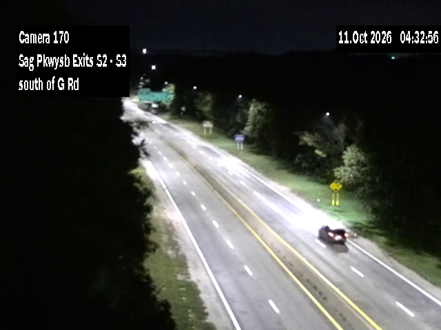 Sagtikos State Pkwy & Exit S2 (Crooked Hill Rd) traffic camera, Brentwood