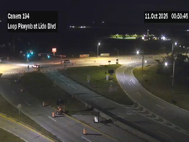 Loop Pkwy & Lido Blvd in Point Lookout traffic camera, Lido Beach