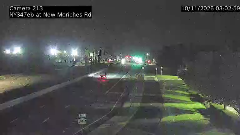 NY-347 & New Moriches Rd; Southeast traffic camera, Lake Grove