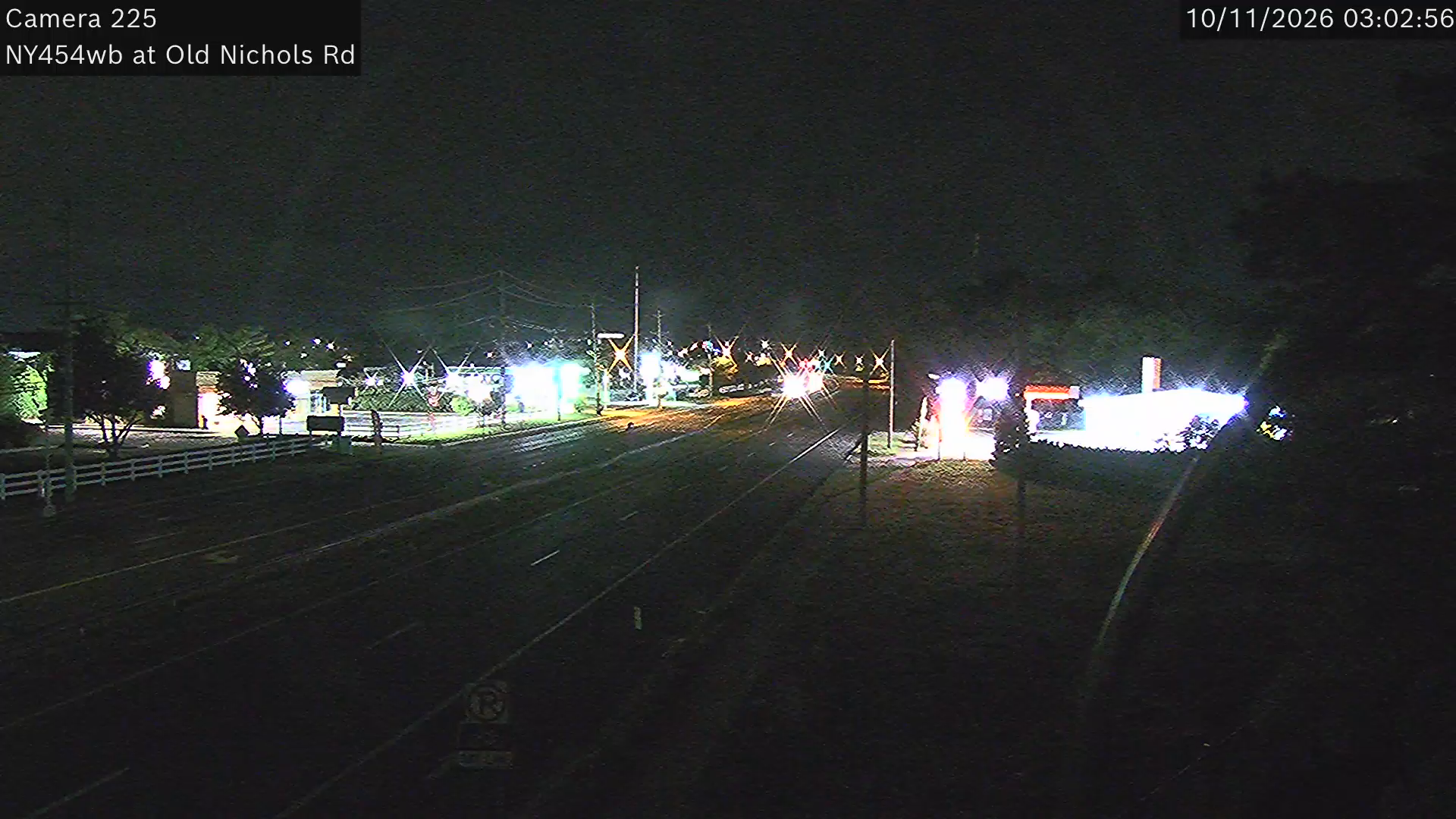 NY-454 & Suffolk Ave; Northwest traffic camera, Islandia