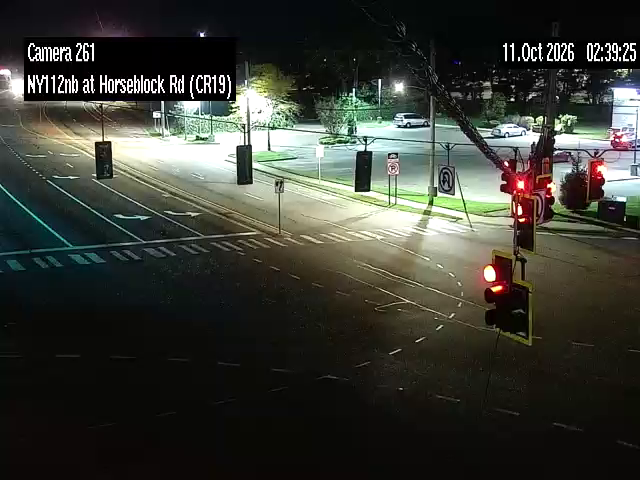 NY-112 & Horseblock Road (CR 16) traffic camera, Medford