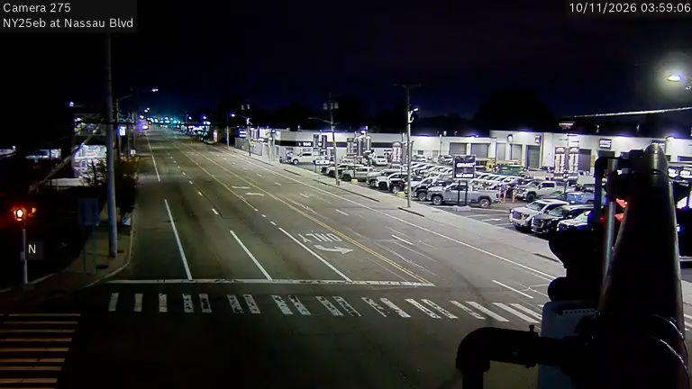 NY-25 & Marcus Ave. traffic camera, Garden City Park, New York