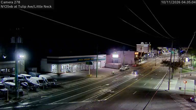 NY-25 & Little Neck Pkwy. traffic camera, Floral Park, New York
