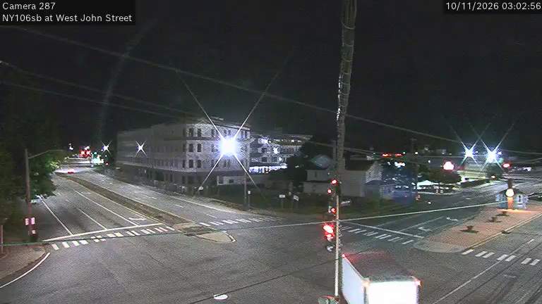 NY-106 & West John Street traffic camera, Hicksville