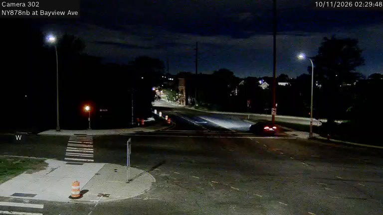 NY-878 & Bayview Avenue traffic camera, Inwood