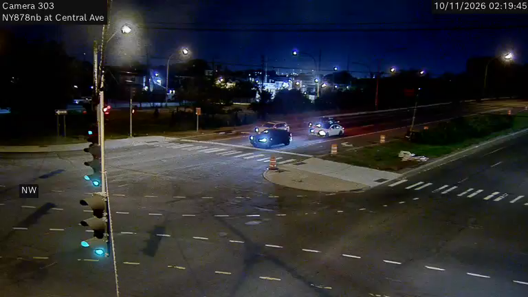 NY-878 & Central Avenue traffic camera, Lawrence