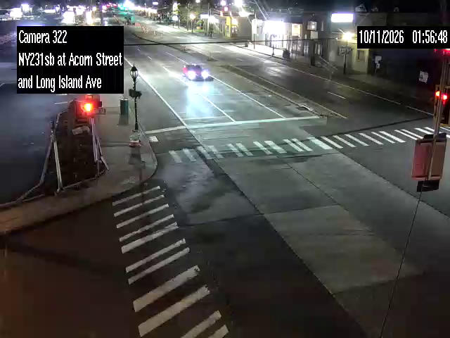 NY-231 & Acorn Street traffic camera, Deer Park, New York