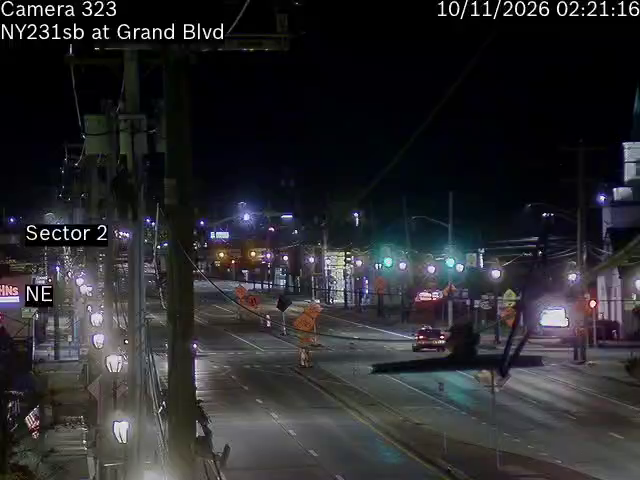 NY-231 & Grand Blvd traffic camera, Deer Park, New York
