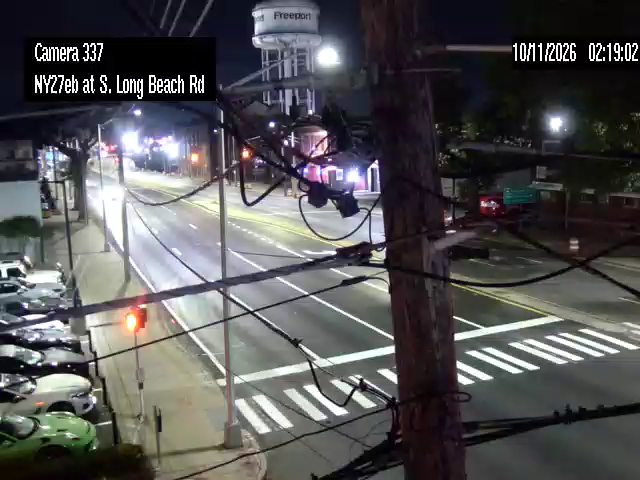 NY-27 & South Long Beach Ave traffic camera, Freeport, New York