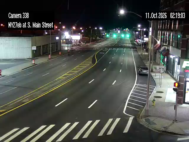 NY-27 & Main Street traffic camera, Freeport, New York