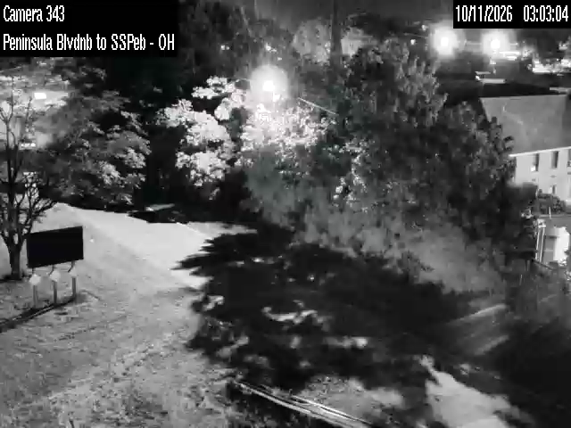 Southern State Pkwy & Peninsula Blvd North to East SSP traffic camera, South Hempstead, New York