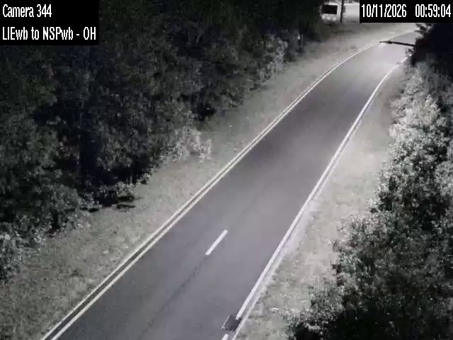 I-495 & Westbound to NSP West traffic camera, Jericho, New York