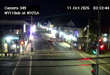 NY-110 & NY25A traffic camera, Huntington, New York