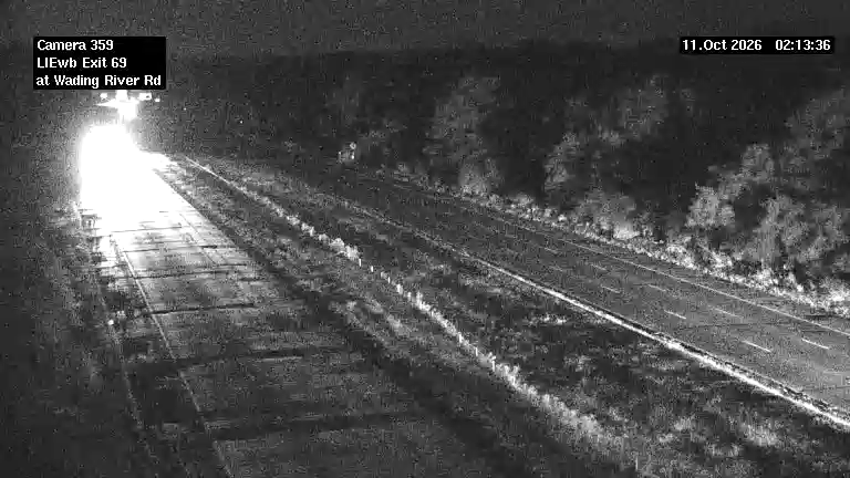 I-495 & Wading River Rd - Exit 69 traffic camera, Manorville