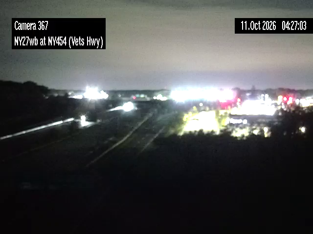 NY-27 & Vets Hwy traffic camera, Bayport, New York