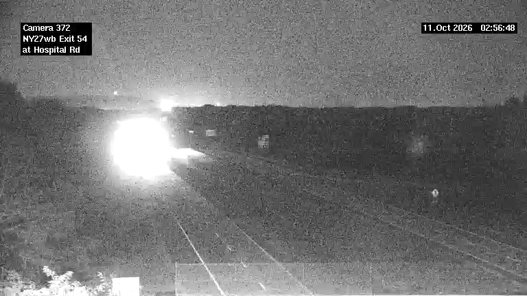 NY-27 & Hospital Road traffic camera, East Patchogue, New York