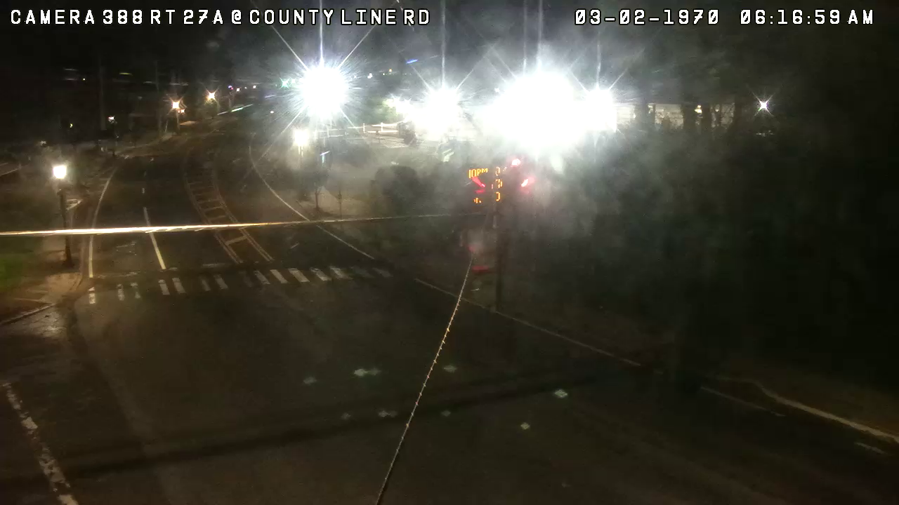 NY-27A & County Line Rd traffic camera, East Massapequa