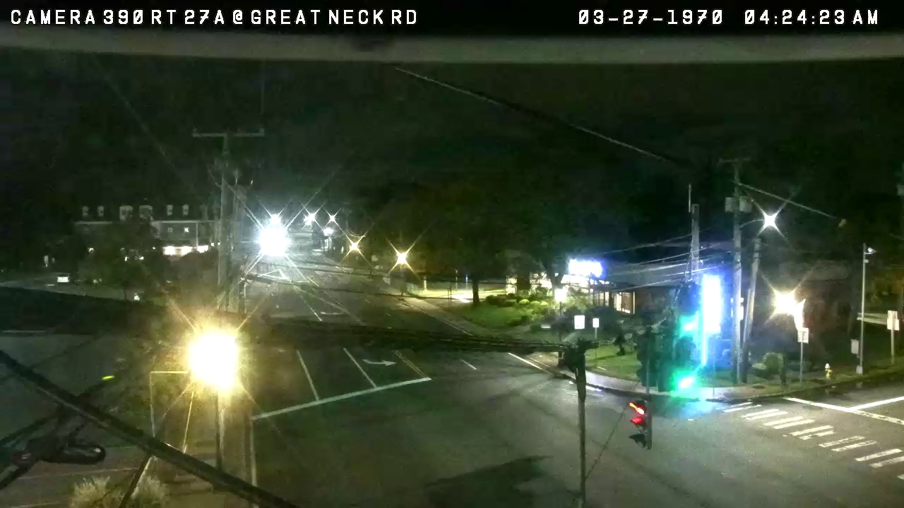 NY-27A & Great Neck Rd traffic camera, Copiague