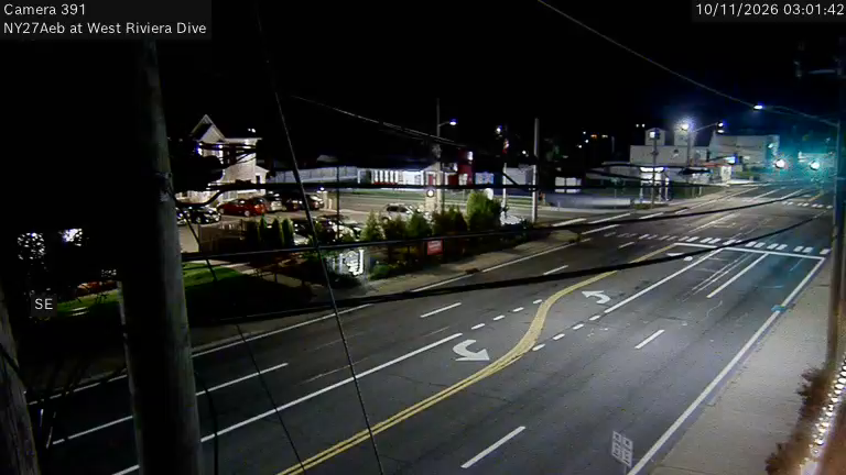 NY-27A & S. Strong Ave/W Riviera Dr traffic camera, Lindenhurst