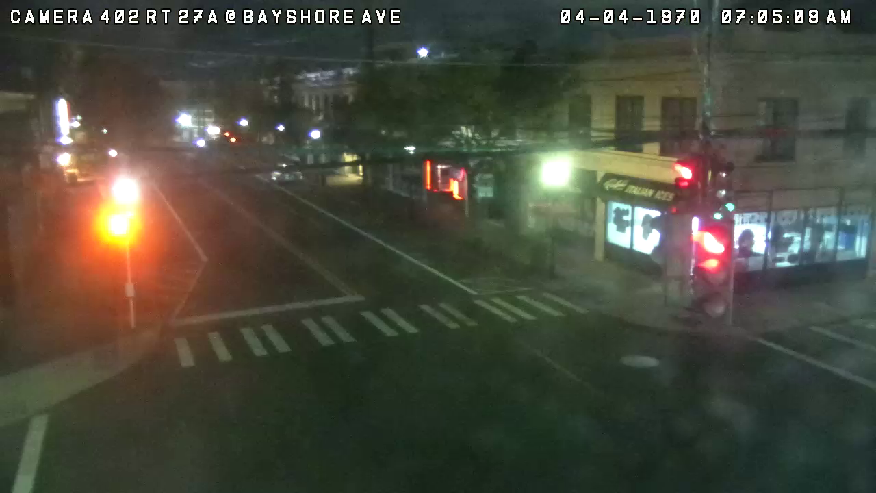 NY-27A & Bay Shore Ave traffic camera, Bay Shore