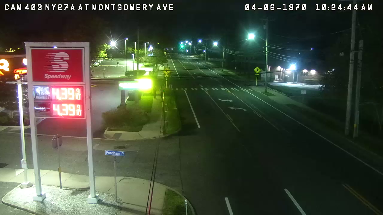 NY-27A & S Montgomery Ave traffic camera, Bay Shore