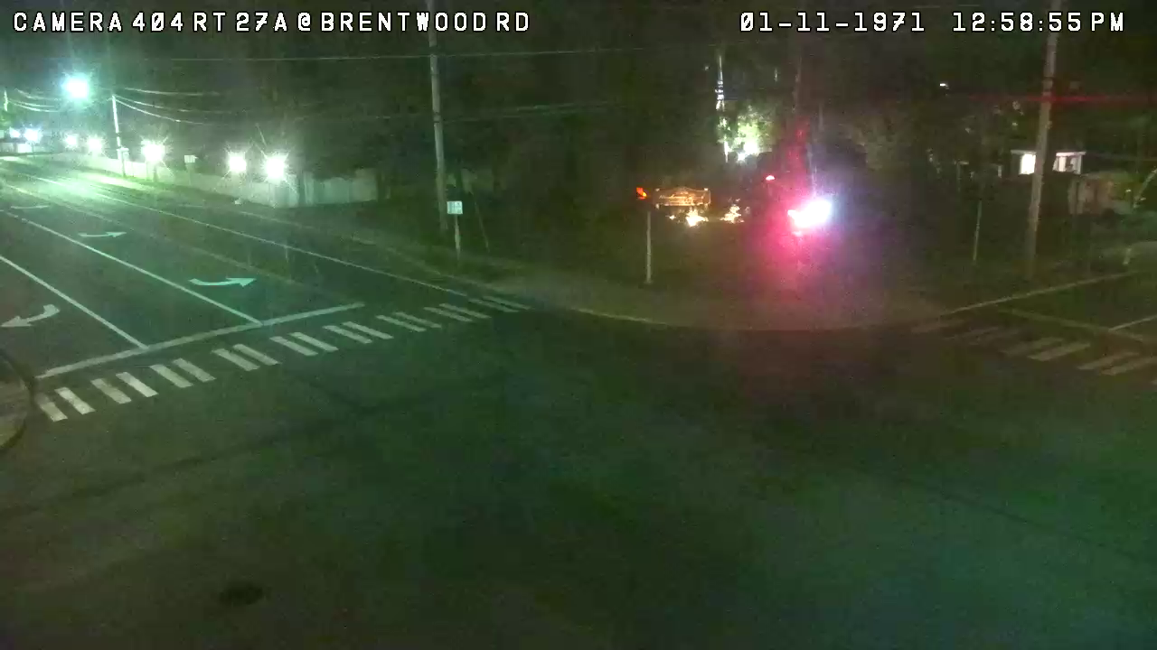 NY-27A & Brentwood Rd traffic camera, Bay Shore