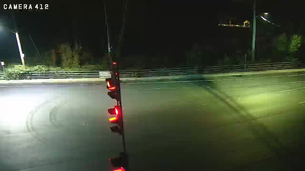 NY-25 & NY25A traffic camera, Smithtown, New York