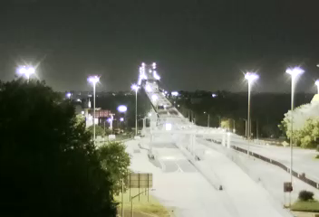 Korean War Veterans Pkwy & Tyrellan Avenue traffic camera, Staten Island, New York